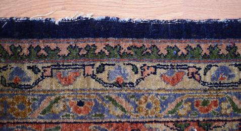 rug rebinding, binding persian rug, binding damaged near me