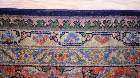 oriental rug binding, hand made rug binding