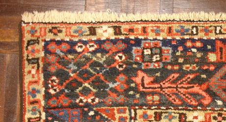 persian rug after refringing