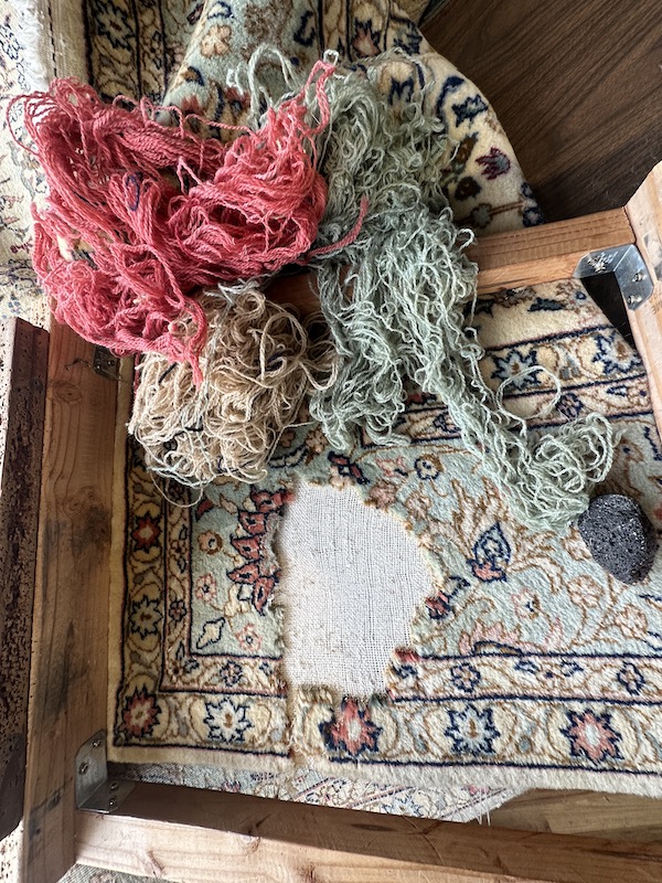 rug reweaving san rafael